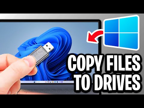 How To Copy Files To USB Flash Drive, Pen Drive, or External Drive In Windows - Step By Step