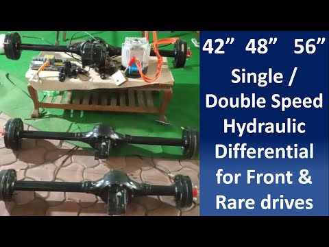 56" differential Axle | 42" differential axle | 48" differential Axle | hybrid conversion kit india