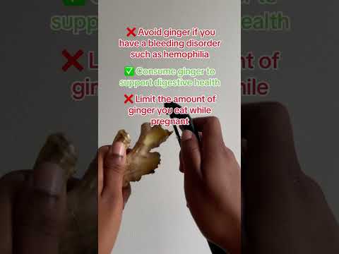 The Do's and Dont's of Eating Ginger #shorts