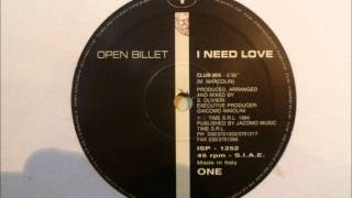 Open Billet - I Need Love