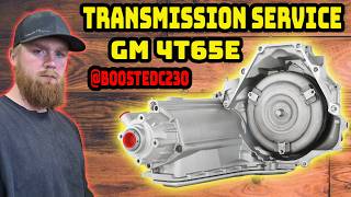 GM 4T65E Transmission Service Filter and Fluid