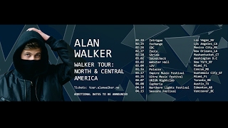 Alan Walker - Walker Tour 2017: North & Central America (Trailer)