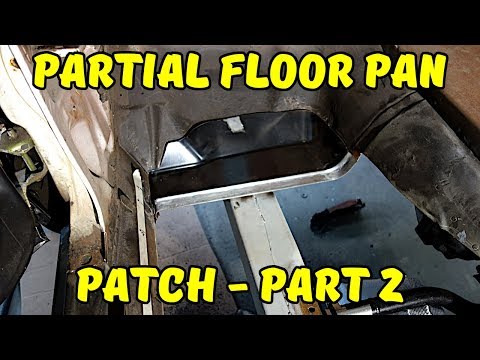 How to Replace Driver Side Front Floor Pan - Part 2 - 1971 Camaro Build