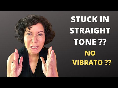 STUCK IN STRAIGHT TONE?  NO VIBRATO?  Vibrato Exercises Singing #shorts  #singinglessons