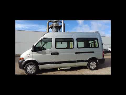 2008 RENAULT MASTER MM33 2.5 DCI HI TOP DISABLED PASSENGER VEHICLE