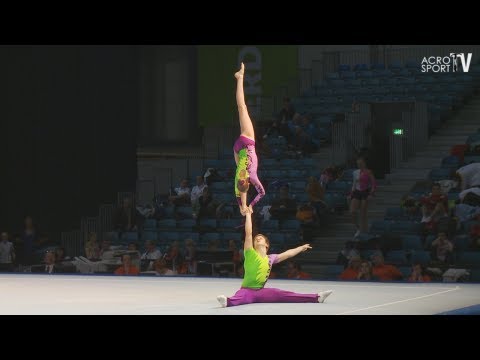 Sachsenpokal Riesa 2012 Junioren Balance Mixed Pair Germany - Rosa Löhmann, Tim Sebastian