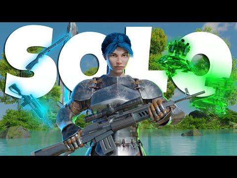 I Played SOLO on a 2MAN - DAY 1 - ARK: Survival Evolved