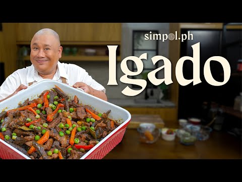Easy Igado Recipe | Pinatuyong Igado: Chef Tatung’s Pork and Liver Stew