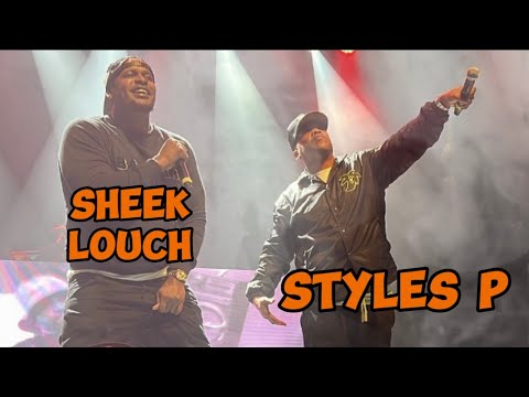 STYLES P / SHEEK LOUCH BRING THE SMOKE TO THE 4/20 BUD DROP SHOW 2024 NEW YORK CITY, THE LOX