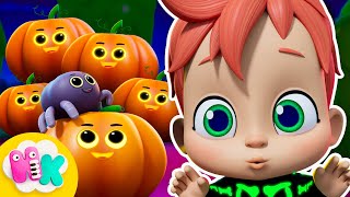 Five Little Pumpkins 🎃 Knock, Knock! 👻 Halloween 2025 Songs for Kids | HeyKids Nursery Rhymes