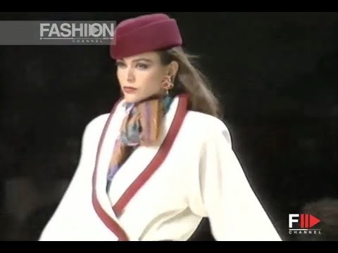 EMANUEL UNGARO Fall 1991/1992 Paris - Fashion Channel