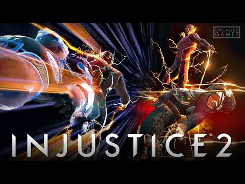 Injustice 2: The Flash Console Super Move VS Mobile Super Move!!