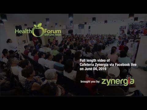4 June 2019 | Health Forum via Facebook Live