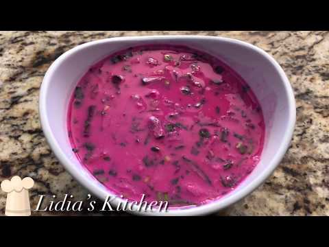 Russian Soup: How to make beetroot soup at home