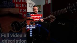 More than Words (extreme) intro guitar lesson #shorts