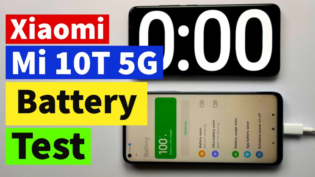 Xiaomi Mi 10T 5G Battery Test