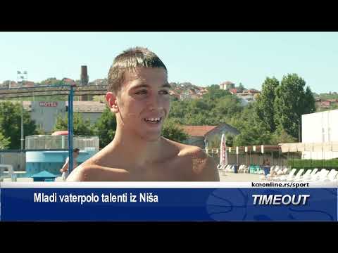 Talentovani mladi vaterpolisti iz Niša (Timeout TV KCN)