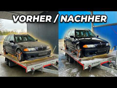 Aus der Scheune in die Werkstatt, das Chaos beginnt! | BMW e46 330i Touring