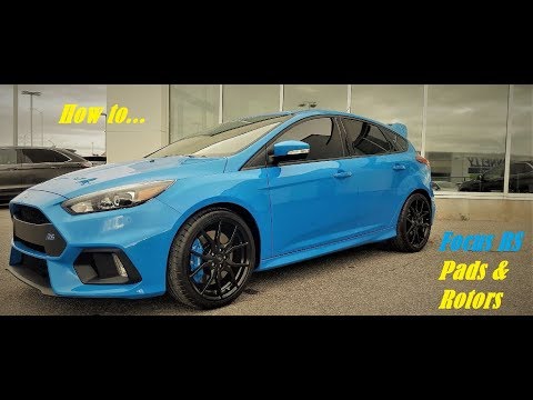 How to : Focus RS Brembo Brake Change (Pads and Rotors) - DBA Rotors