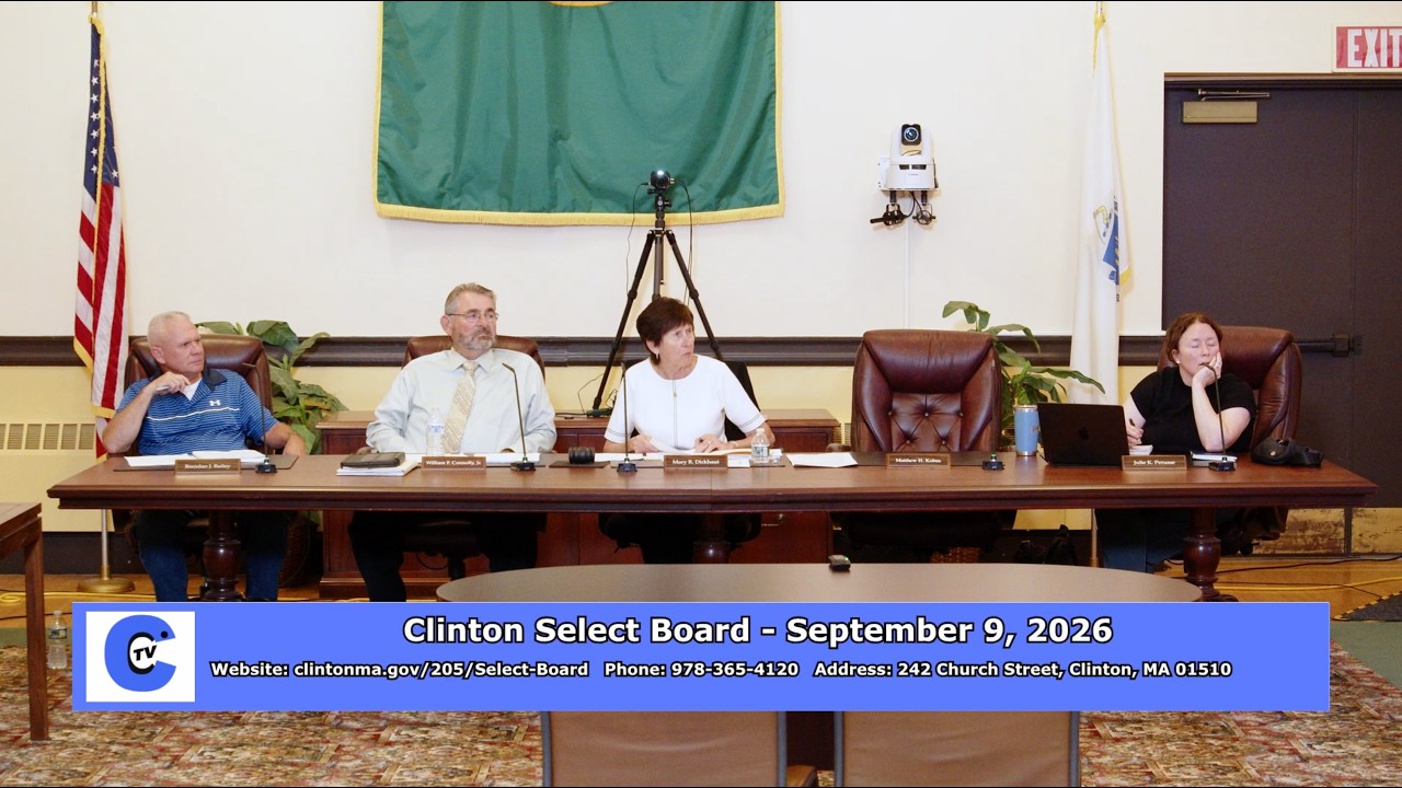 From the Select Board