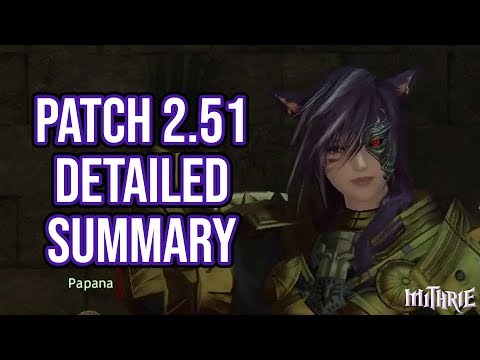FFXIV 2.51 0547 Patch 2.51 Detailed Summary