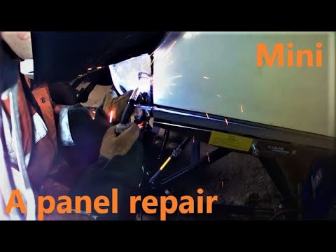 Project Designer Ep 9 - classic Austin Mini A panel and inner wing repair