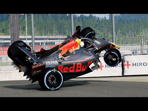 Realistic Racing Crashes #52 | BeamNG Drive