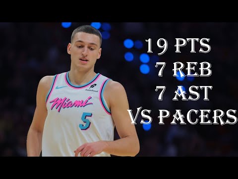 Nikola Jovic 19 Pts 7 Reb 7 Ast Indiana Pacers vs Miami Heat HIGHLIGHTS