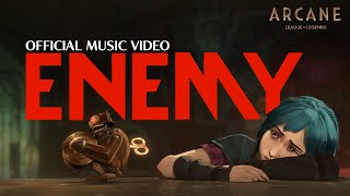Arcane - Imagine Dragons & JID - Enemy (from the series Arcane League of Legends) | Official Music Video Thumbnail