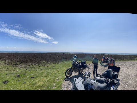 CF MOTO 625 with the Dirt Trackers around Derbyshire up to Sheffield green laning