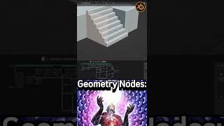 Stair Generator Blender Geometry Nodes🔥