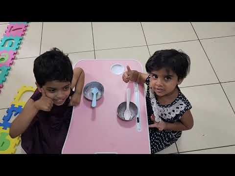 Daksha's Weekend ice cream  video with  Sakshi🍨👭🩷