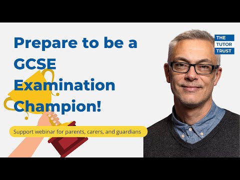 Prepare to be an examination champion! | Tutor Trust free webinar