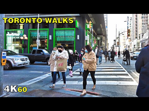 Toronto Yorkville & Bedford Road Grey Zone Walk (March 9, 2021)