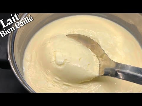 RECETTE RAPIDE , CAILLAGE DE LAIT FAIT MAISON