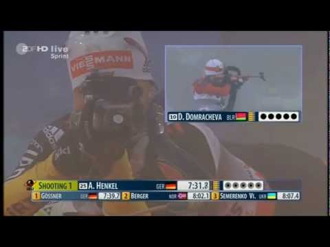 Oberhof Women 7,5 km Sprint 5.1.2013