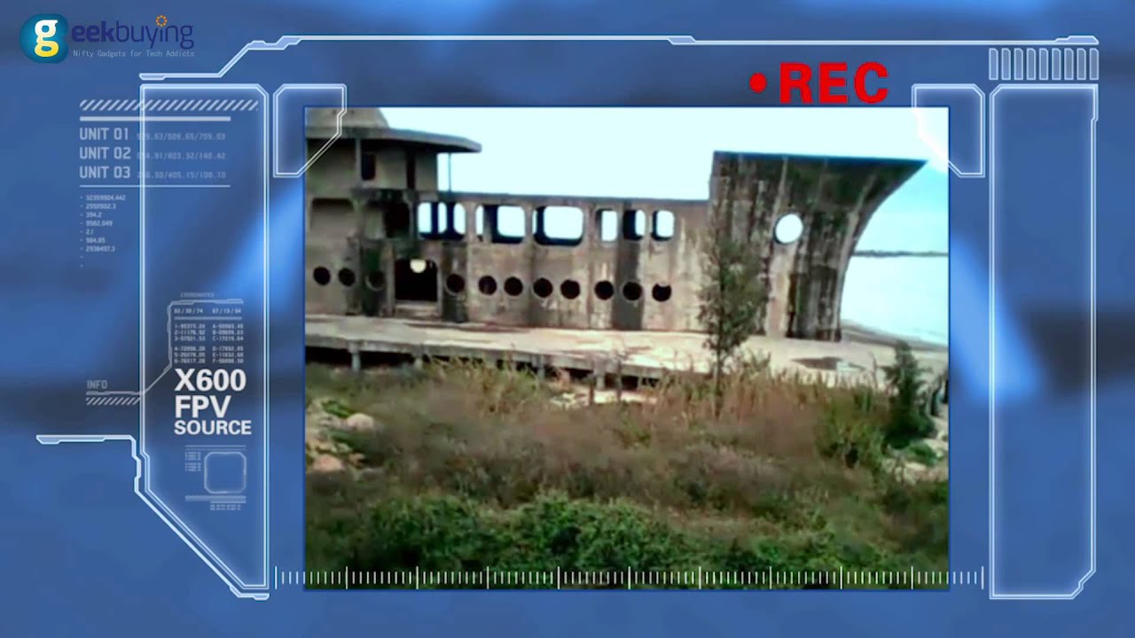 Dron MJX X600 HEXA s FPV, černá