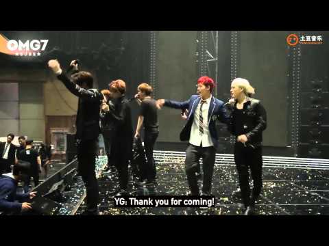 151013 the show after got7 2nd win backstage