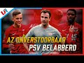 Wie Wordt Tweede? 'PSV Heeft Nergens Recht Op Als Je Zo Belabberd Speelt Tegen AZ!'