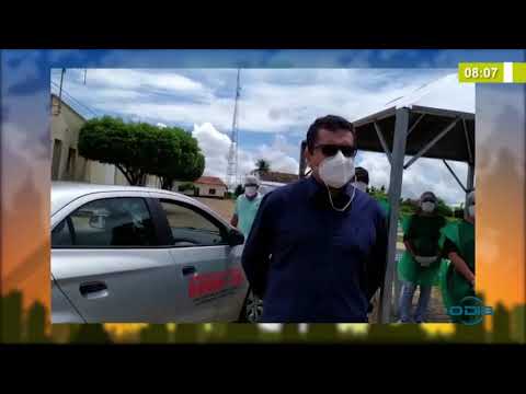 BOM DIA NEWS 20 04 20  Prefeitura de Pimenteiras coloca barreiras na entrada e saiÌda da cidade