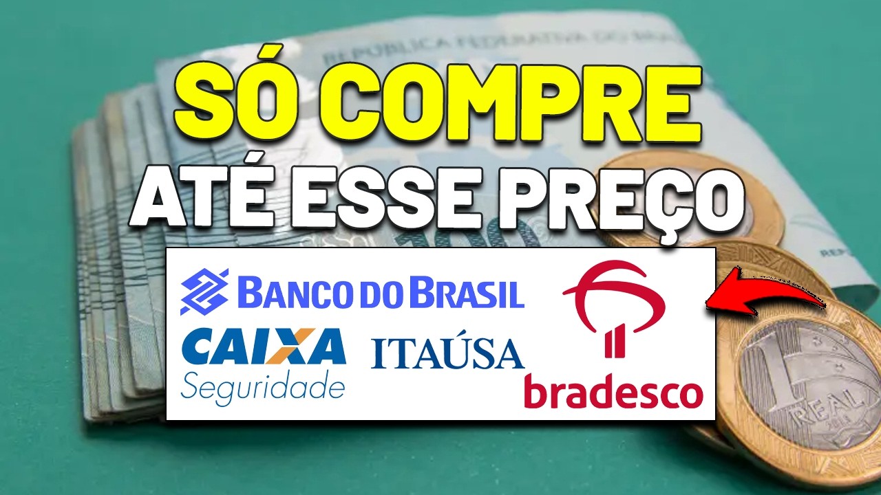 DEVO VENDER o BANCO DO BRASIL? ITAÚ ou ITAÚSA? BANCO BRADESCO e CAIXA SEGURIDADE? PREÇO TETO