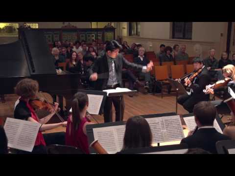 J. Brahms: Piano Concerto No. 2, Op. 83 (complete); Larry Weng, pianist; Eliot Goldmund, conductor