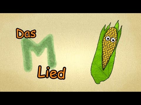 Lernvideos für Kinder deutsch - das M-LIED - ABC song für Kleinkinder - Phonics Song Letter M