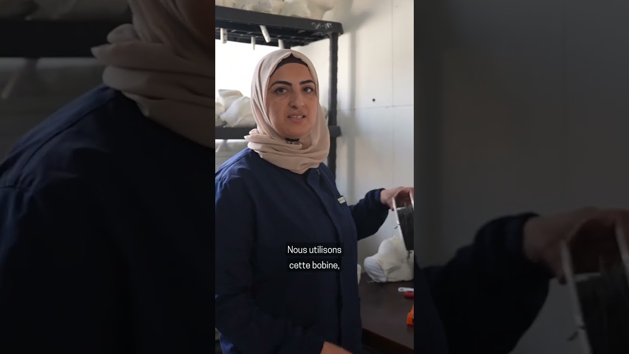 Gaza: des masque 3D pour aider les patients brûlés