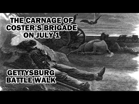 The Carnage of Coster’s Brigade on July 1 - Gettysburg Battle Walk with Ranger Chuck Teague