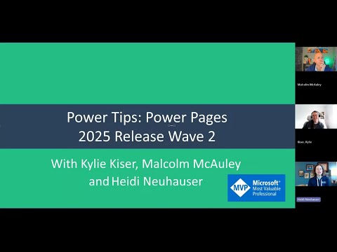 Power Pages: Top 2025 Wave 2 Features Power Pages: Top 2025 Wave 2 Features