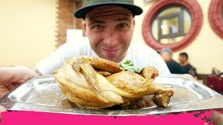 Juicy UZBEKISTAN Fried Chicken (Tabaka) at Ugolok + Broadway Street  | Tashkent, Uzbekistan