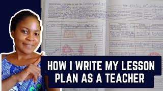 How to write lesson plan | Teaching tips | Cameroonian youtuber