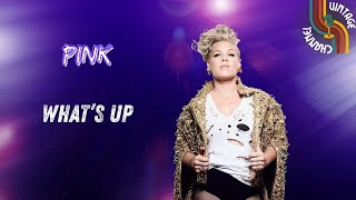 Download lagu P!NK – What’s Up (Live) [Lyrics Video] mp3