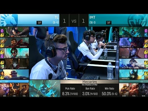 TL vs IMT Game 3 Highlights - TEAM LIQUID vs IMMORTALS NA LCS Week 6 Summer 2016